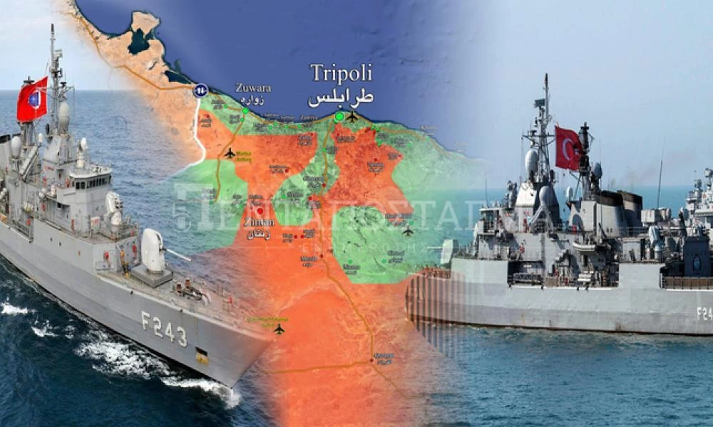 Ετοιμάζει πόλεμο ο Ερντογάν - Έξι πολεμικά πλοία τον κόλπο της Σύρτης